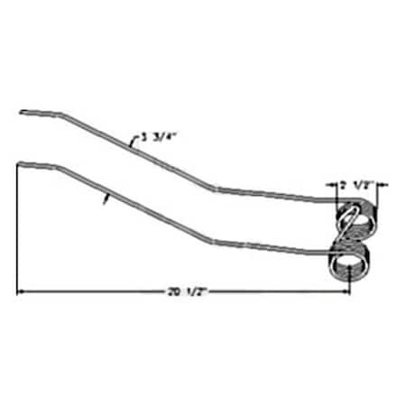 Aftermarket Rake Tine, Miller A-TE1700763-AI